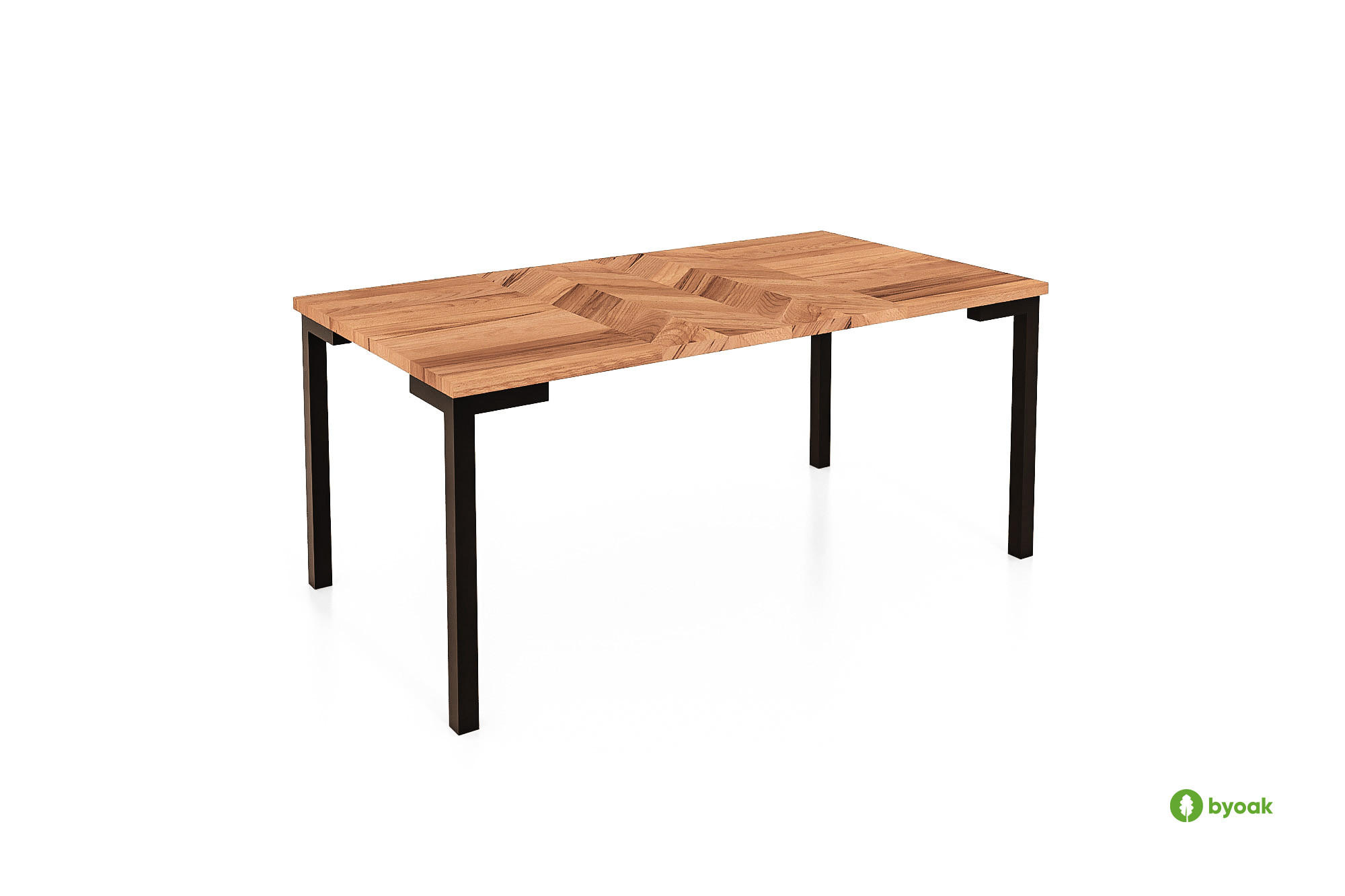 byoak Kaffeetisch Kernbuche 110x48x60 cm