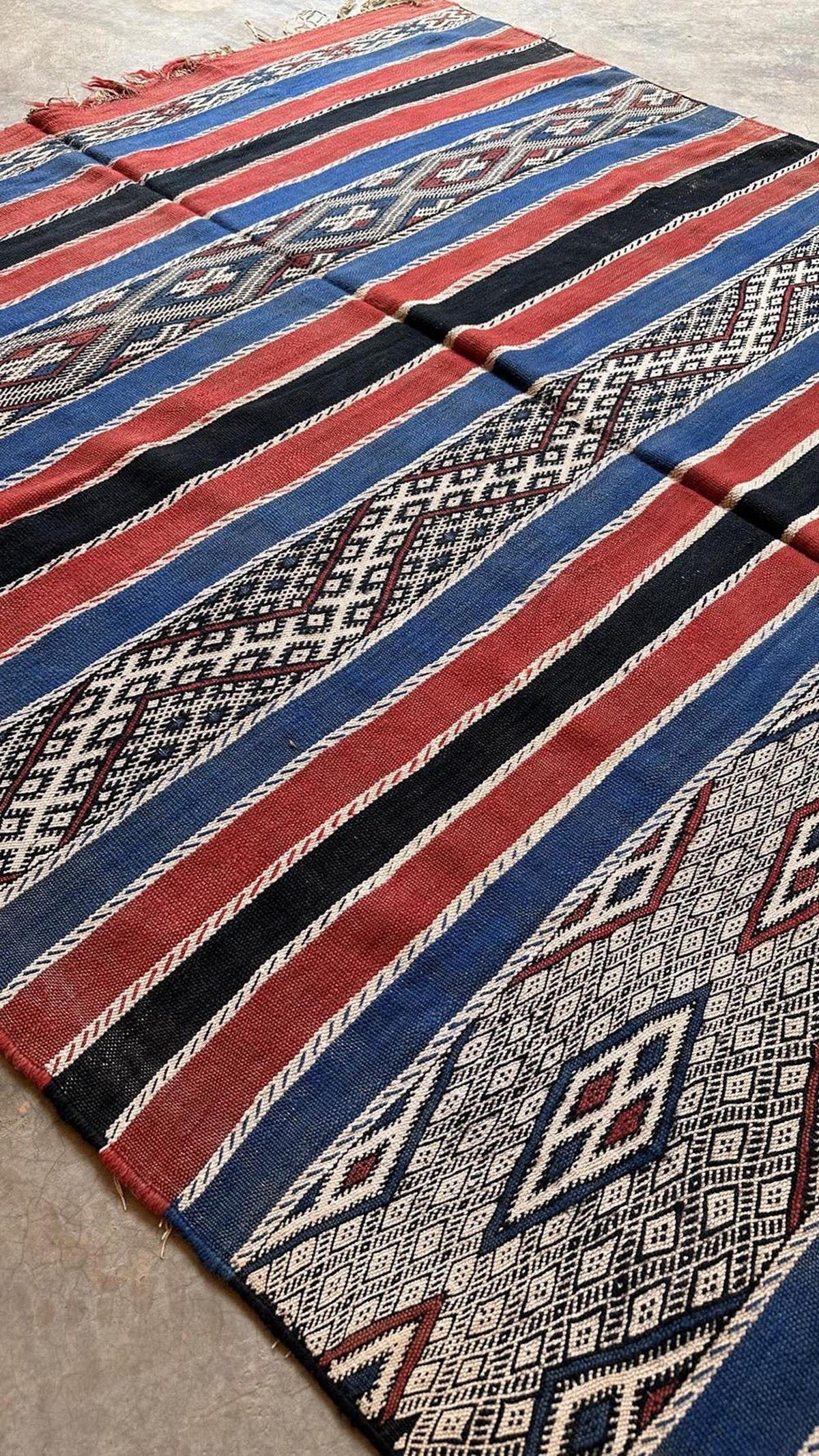 BERBERTEPPICH aus reiner Wolle 157x 296 cm - Multicolor, Naturmaterialien (157/296cm) - AFK Living