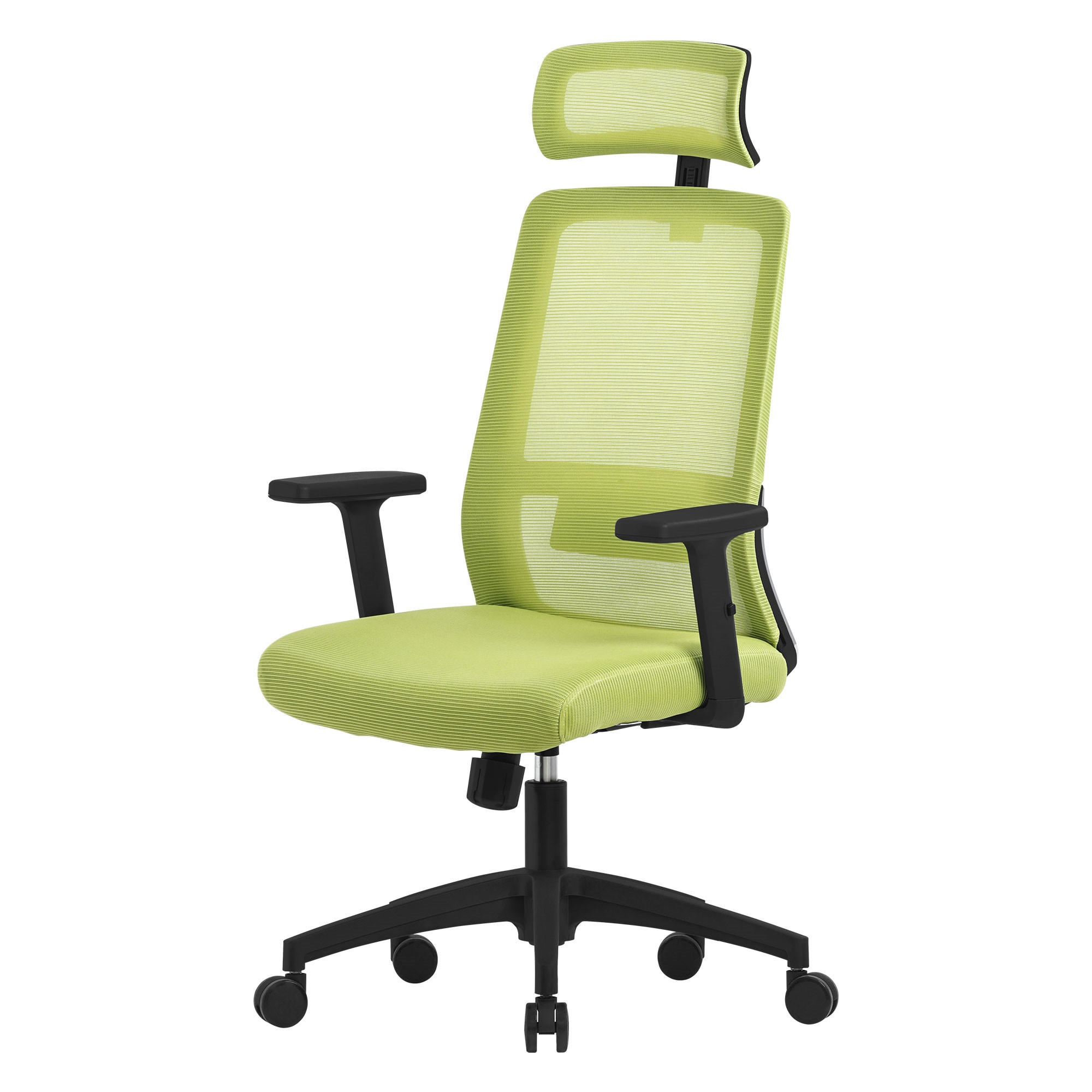 SCHREIBTISCHSTUHL Surpreme grün - Grün, Kunststoff (66/123/68cm) - ML-DESIGN