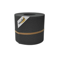 SICHTSCHUTZSTREIFEN Rille Gelocht 20 Prozent PP Streifen Anthrazit 26m - Anthrazit, Kunststoff (2600/19cm) - ZAUN|ZU