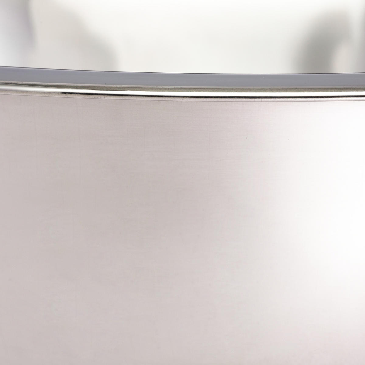 SÚPRAVA miešacích misiek - strieborná, kov - Relaxdays