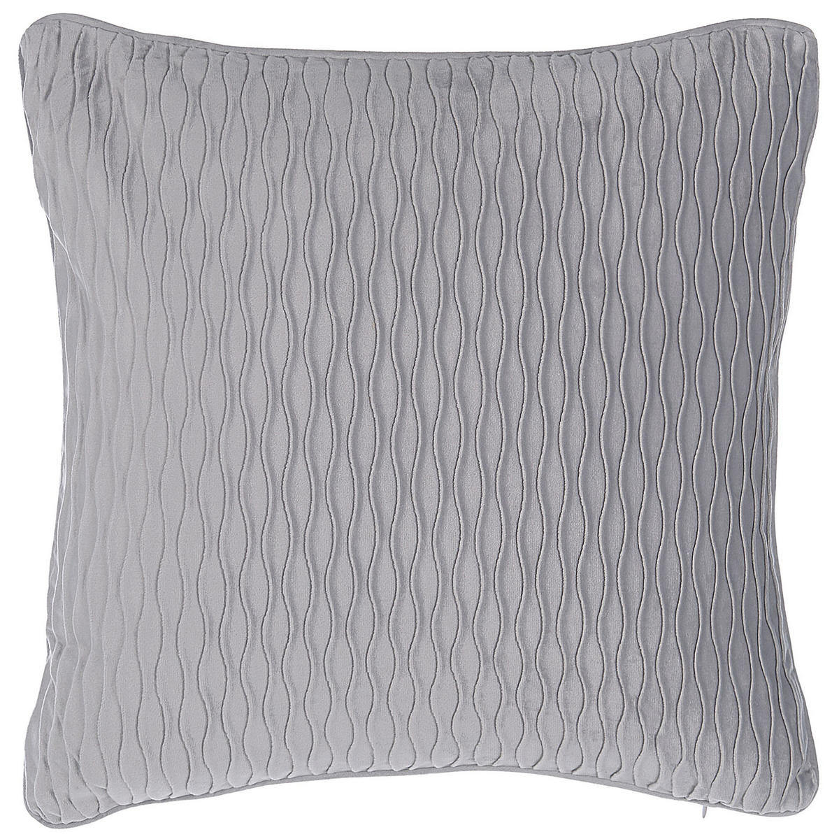 DEKOKISSEN 2er-Set Grau 45/45 cm Motari - Grau, Textil (45/45cm) - Beliani