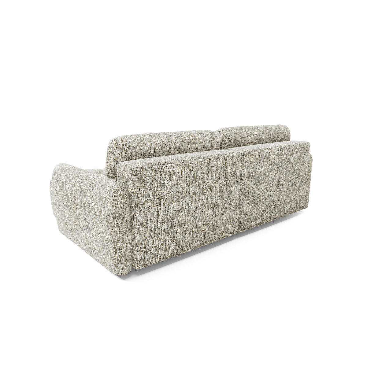 ECKSOFA Vittoria Grau meliert - Grau, Holz (240/165cm) - Petits-meubles