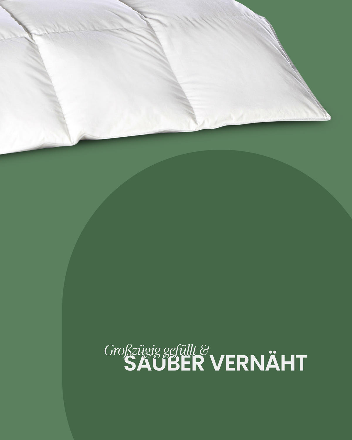 BETTDECKE 135x200cm - 80% Feder / 20% Daune - Weiß, Naturmaterialien/Textil (135/200cm) - Bestlivings