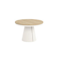 ESSTISCH CALMA Bis - Kaschmir/Beige, Holzwerkstoff/Metall (120/120/76cm) - Meblini