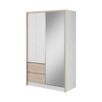 KLEIDERSCHRANK – SARA 130 – 134 cm – Sara – Eiche - Sonoma Eiche, Holzwerkstoff (134/214/62cm) - hi-markt
