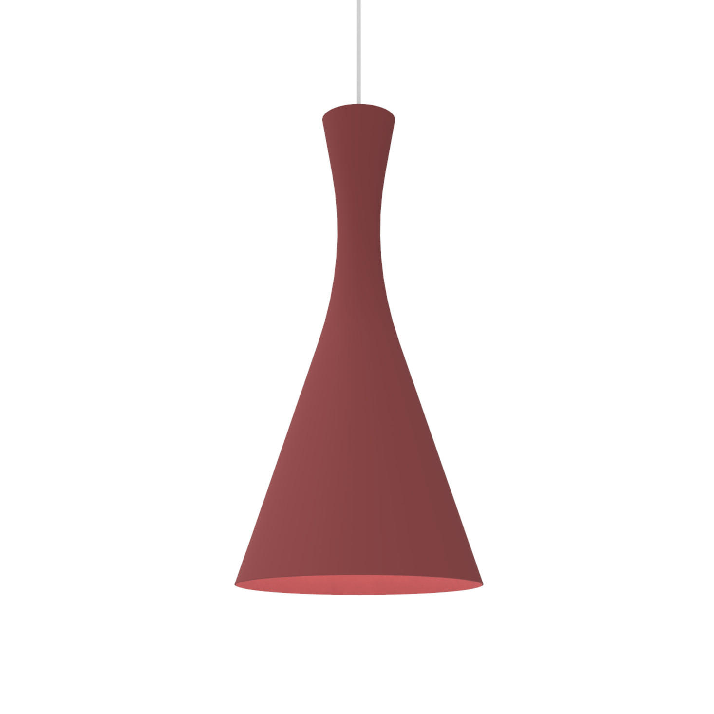 HÄNGELEUCHTE Jaqueline - Rot, Metall (30/30/120cm) - Lumicom