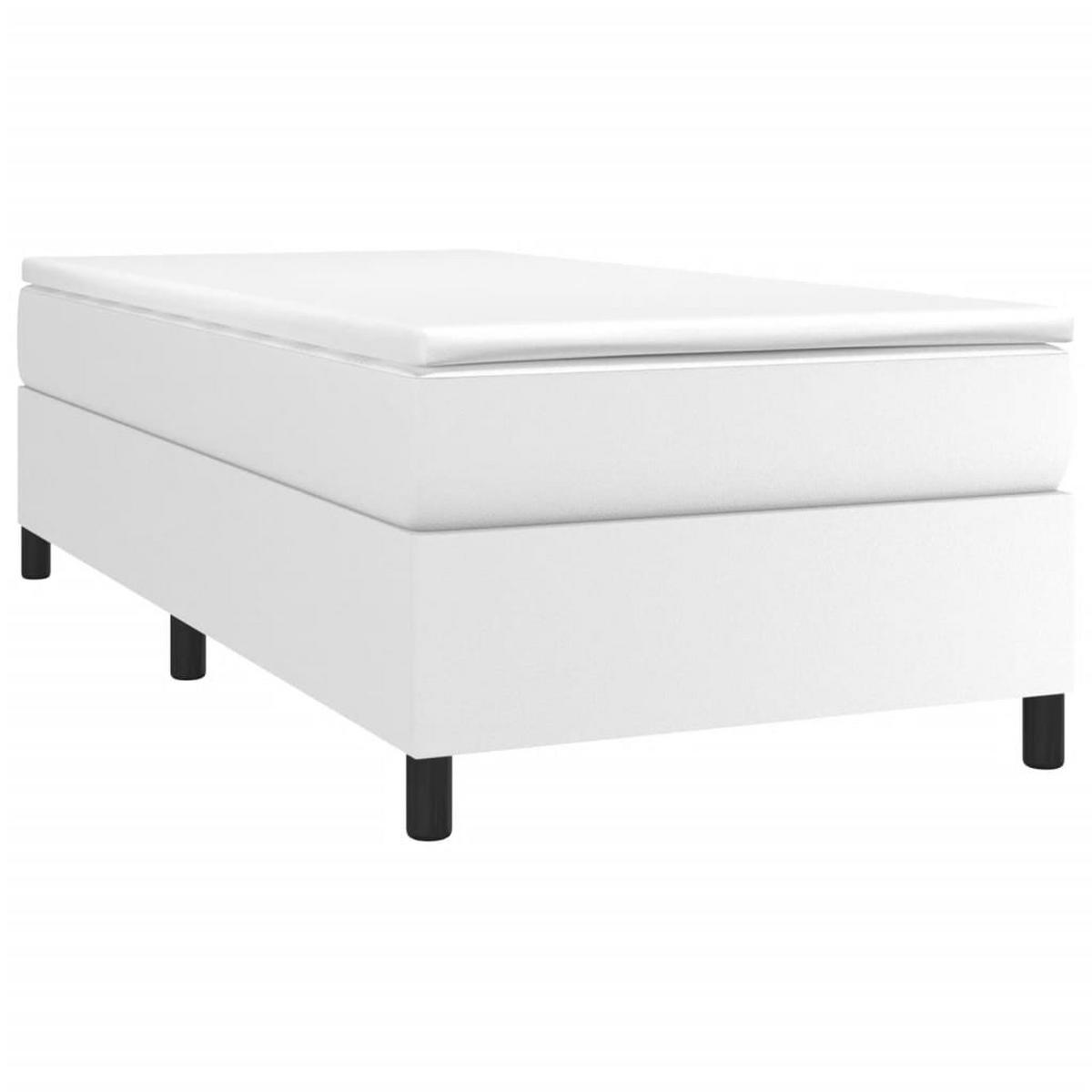 POLSTERBETT Rabel 90/203 cm - Weiß, Holzwerkstoff (90/200cm) - Nettlife