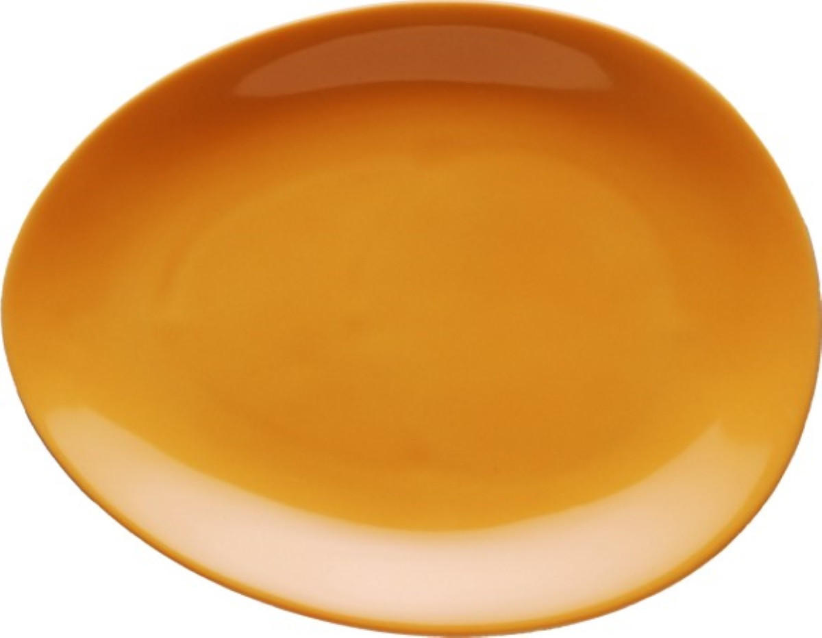 TELLERSET 2 tlg. orange - Orange, Keramik (17cm) - Luigi Colani Porzellan