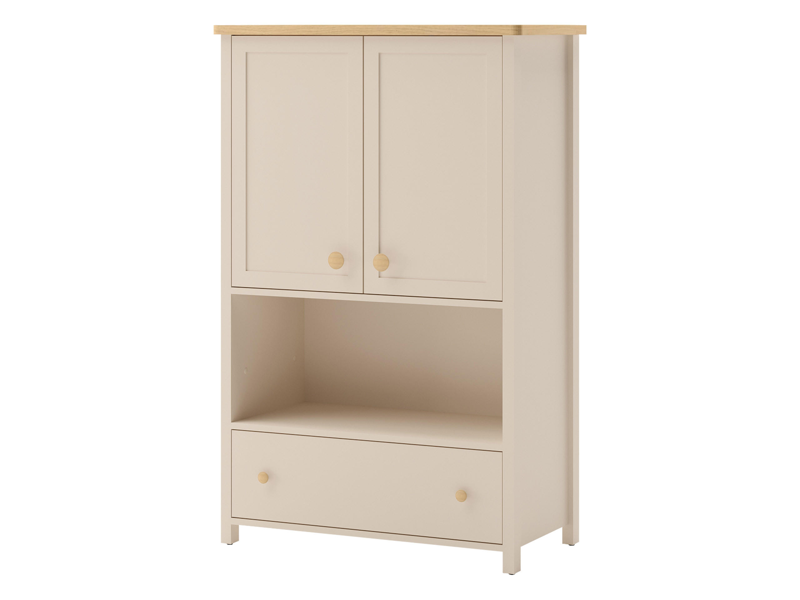 Mirjan24 Kommode Sand 85x132x42 cm