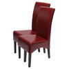 ESSZIMMERSTUHL Rot 2er-Set - Rot, Holz (44/102/54cm) - MCW