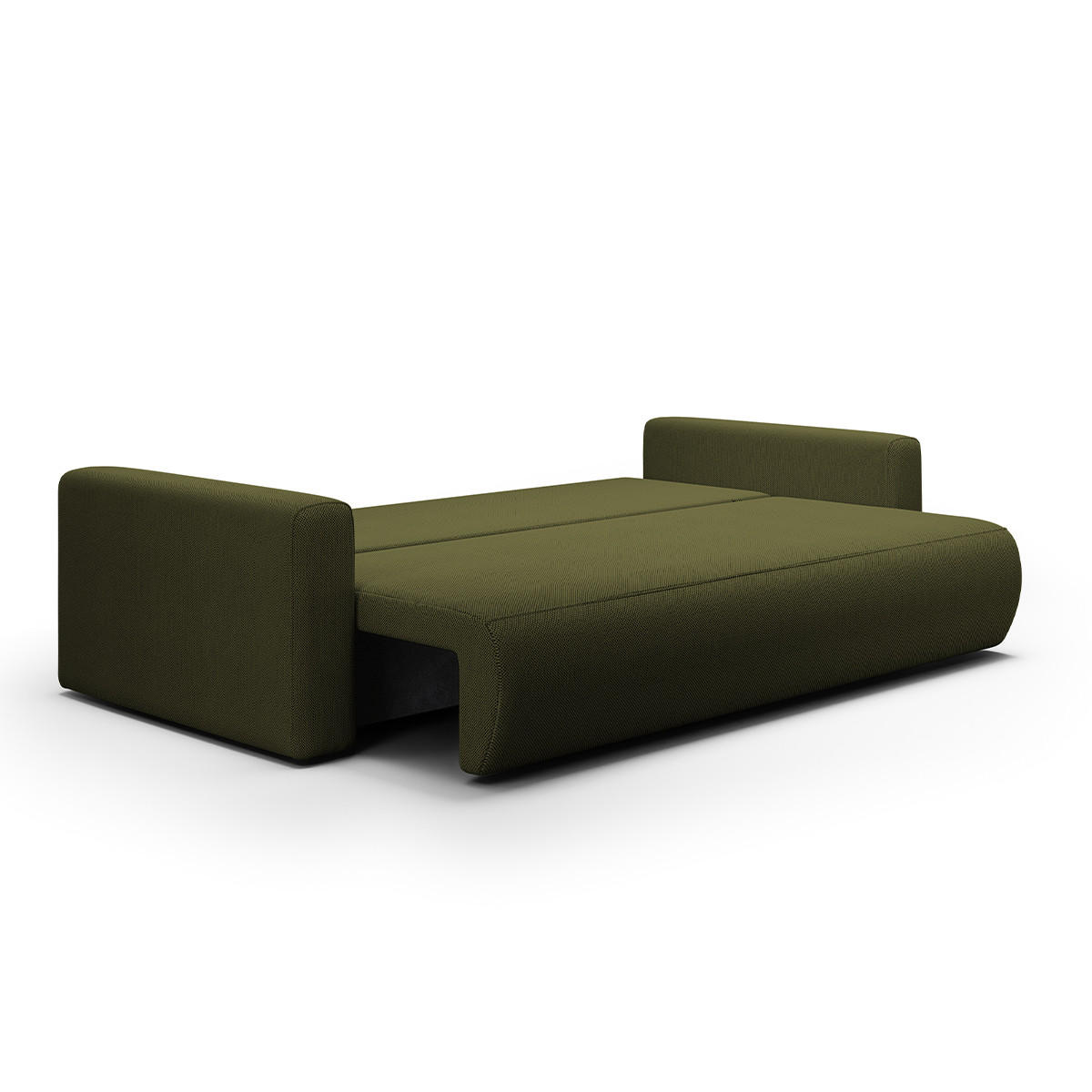 SOFA Evy 3 Sitzplätze Grün - Grün, Holz (238/82/105cm) - Petits-meubles