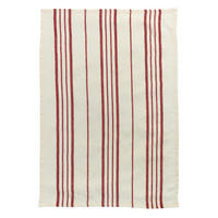 GESCHIRRTUCH Karma ecru/rouge 55 x 75 cm - Rot/Weiß, Textil (75/55cm) - Winkler