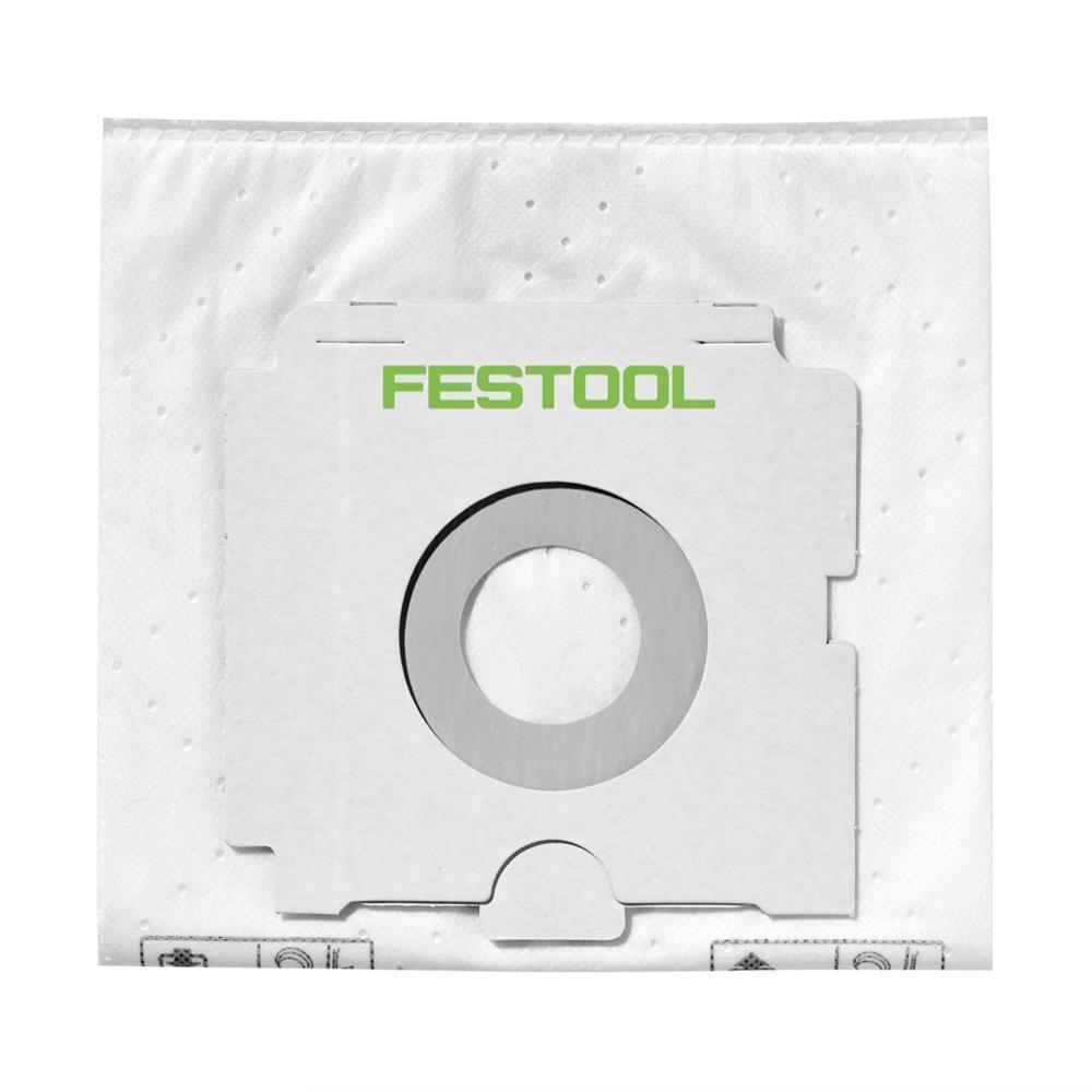 FESTOOL SELFCLEAN Filtersack SC FIS-CT 36/5 für CT 36 Absaugmobil 5 Stück ( 496186 ) - Multicolor, Kunststoff (29/265/9cm) - Festool