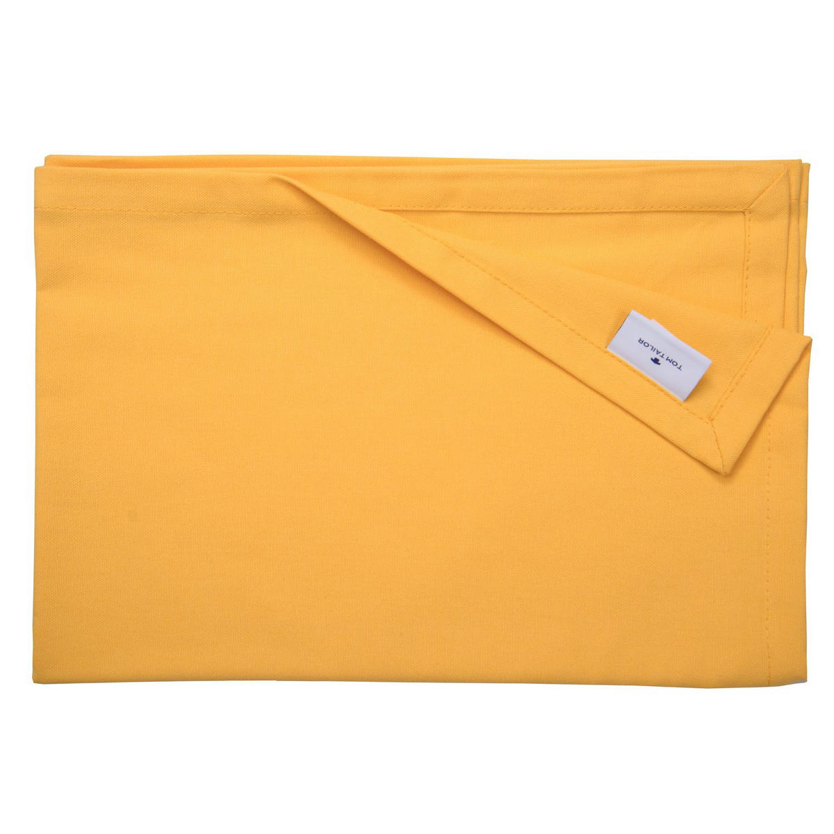 NEPRIEHĽADNÝ obrus DOVE - žltá, textil (150/50/0.5cm) - Tom Tailor