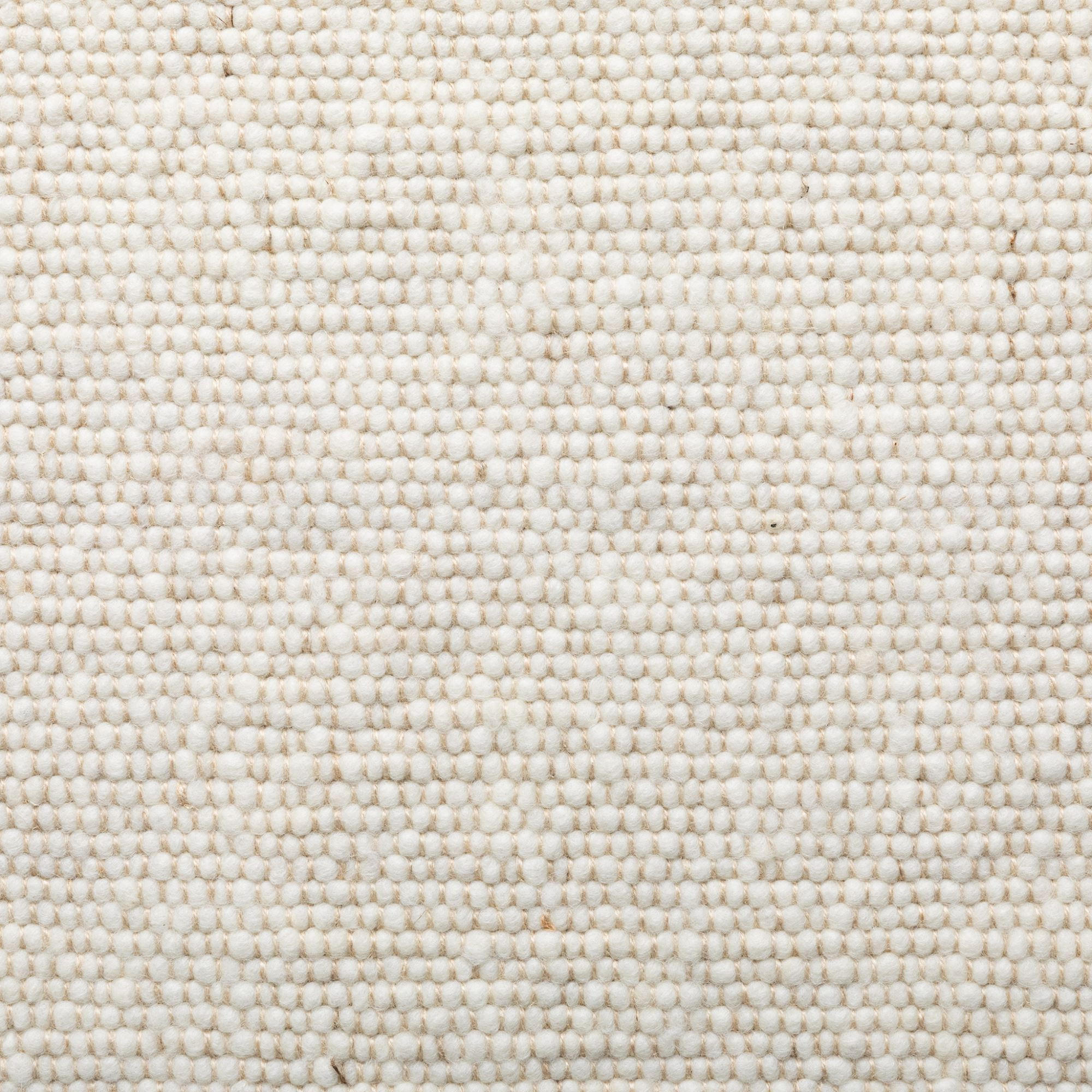 Thumbnail - Steffensmeier Handwebteppich, Creme, Naturmaterialien, Quadratisch, 240x240 cm, beidseitig verwendbar, Teppiche & Böden,...