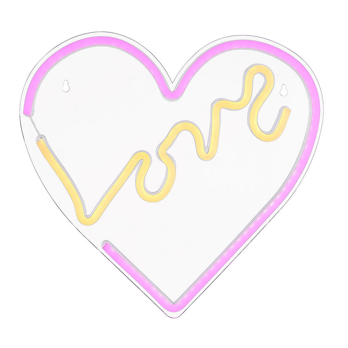 LED WANDLEUCHTE RAINY Klar - Klar, Kunststoff (35/1.6/35cm) - Globo Lighting