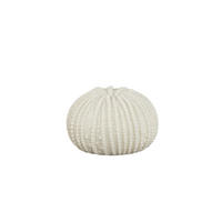 LED-LAMPE Graeme Weiß 13/13/8.5cm - Weiß, Kunststoff (13/13/8.5cm) - PTMD Collection