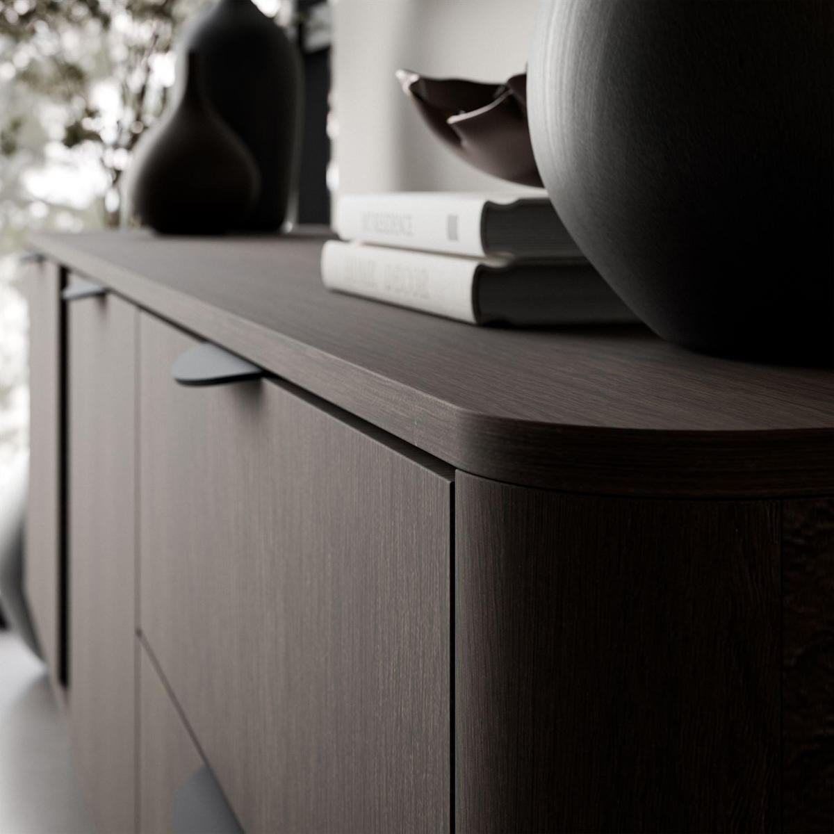 TV-SCHRANK TWILIGHT 2D2D mit Schubladen - Eichefarben, Holzwerkstoff (195/61/38cm) - Lookway