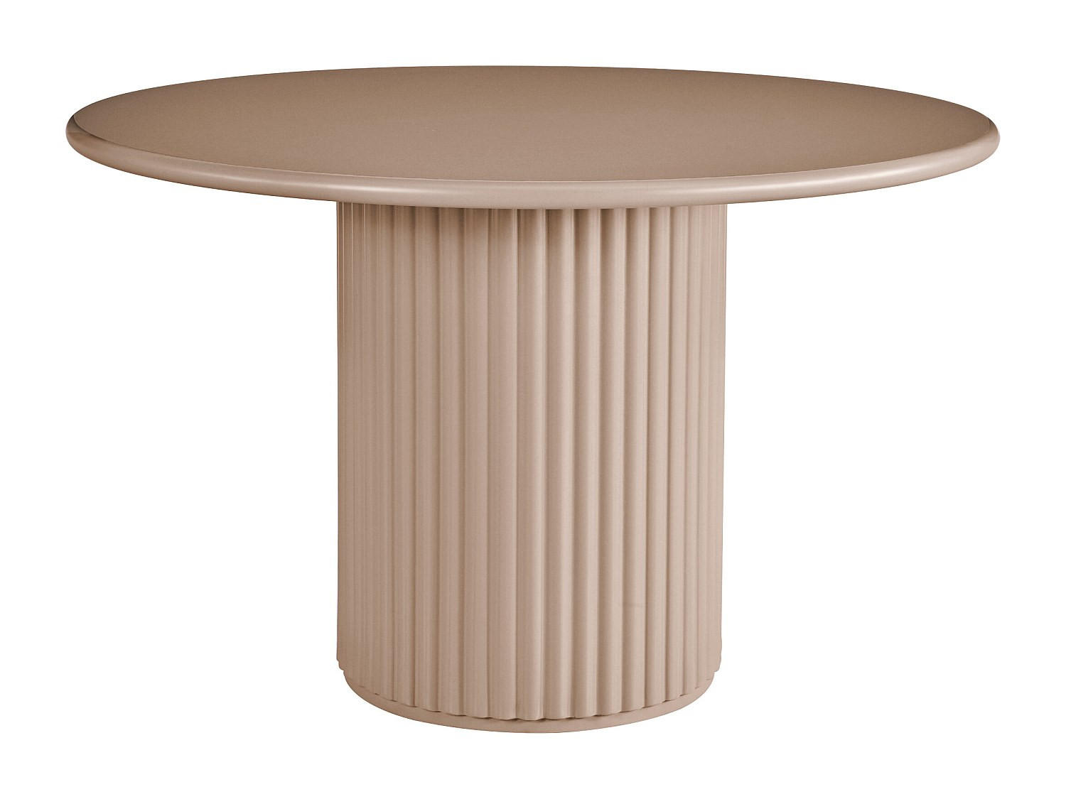 TISCH ohne Ausziehfunktion - 4 -Sitzer - MDF - braun, taupe - TAMARZO - Braun, Holz (120/120/76cm) - Vente-Unique