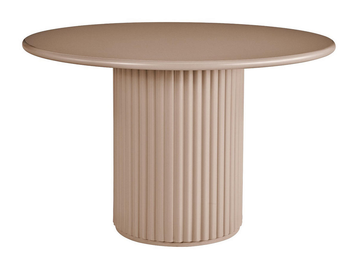 TISCH ohne Ausziehfunktion - 4 -Sitzer - MDF - braun, taupe - TAMARZO - Braun, Holz (120/120/76cm) - Vente-Unique