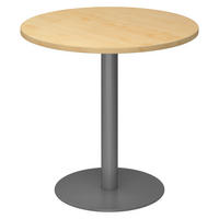PAUSENTISCH klein STF 80/80/74,5 cm in Ahornfarben/Graphitfarben - Ahornfarben/Graphitfarben, Holzwerkstoff (80/80/74.5cm) - bümö