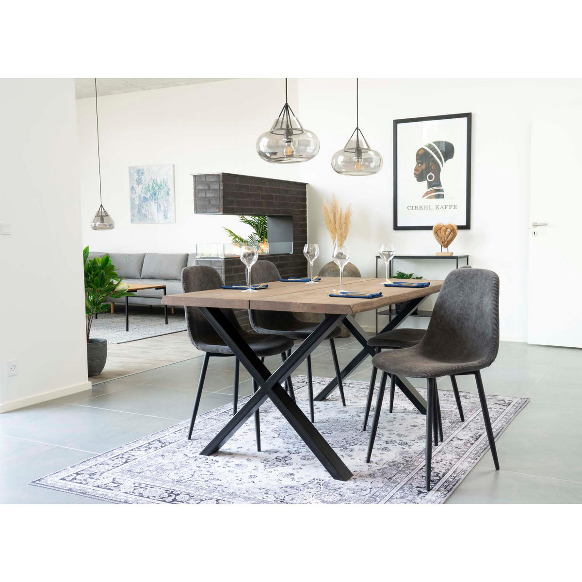 ESSTISCH Eiche Dekor - Eiche Wotan, Holzwerkstoff (140/95/74cm) - ebuy24