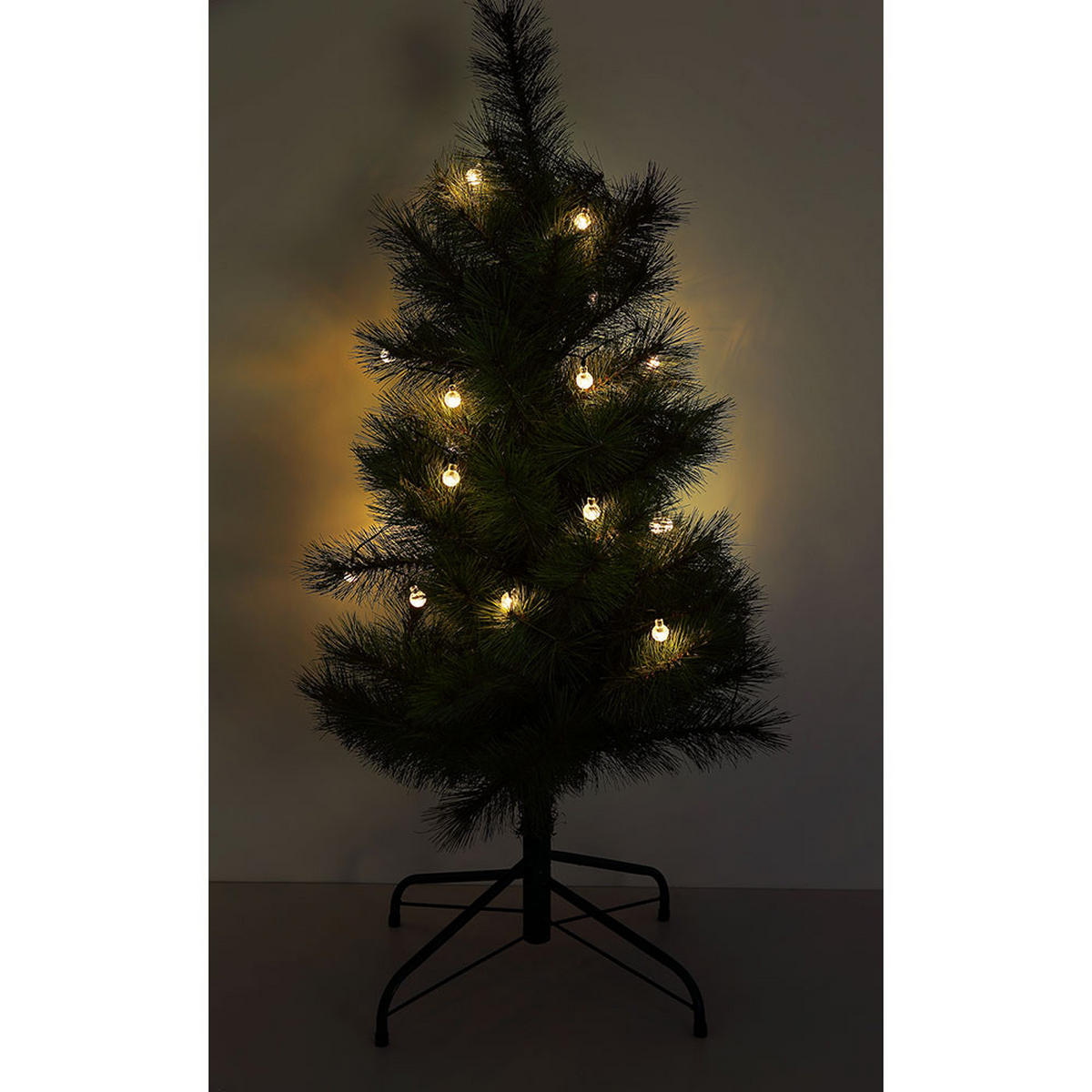 LED AUSSENLEUCHTE Solarleuchte Schwarz Kunststoff - Schwarz, Kunststoff (280/1.8/1.8cm) - Globo Lighting