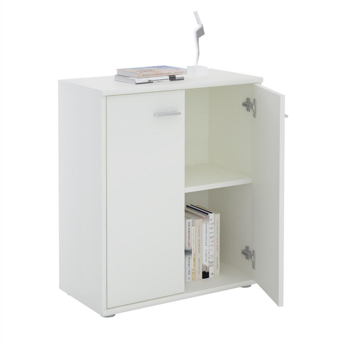 KOMMODE TOMMY - Weiß, Holzwerkstoff (60/70/30cm) - CARO-Möbel