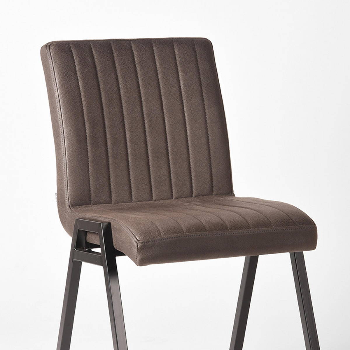 ESSZIMMERSTUHL Matz Grau 60/50/86 cm 2er-Set - Grau, Textil (50/86/60cm) - LABEL51