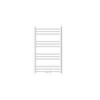 BADHEIZKÖRPER Sahara 600x800 mm Weiß gerade mit Mittelanschluss - Weiß, Metall (60/80/3cm) - LuxeBath