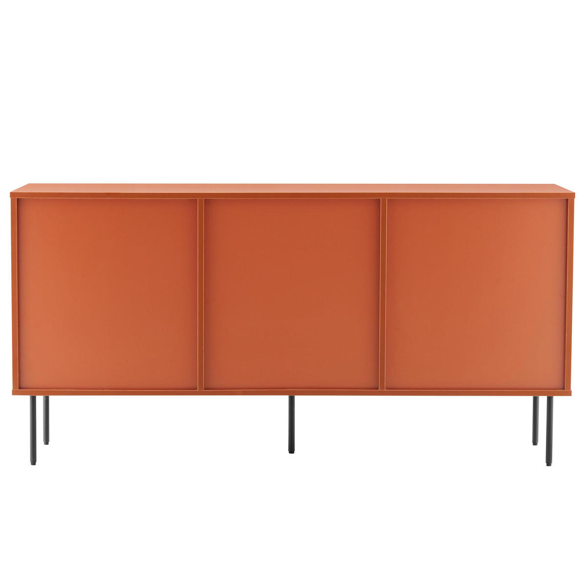 SIDEBOARD 150 cm, Orange - Orange, Holz (40/75/150cm) - Oviala