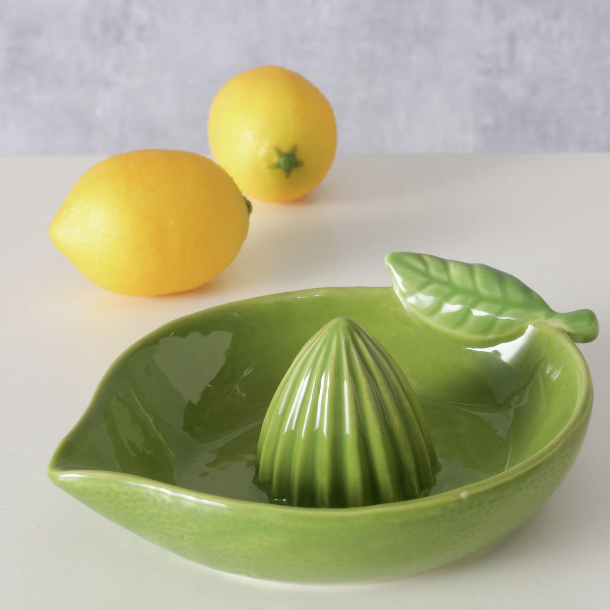 ZITRUSPRESSE Lime 200 ml - Grün, Keramik (11.4/5/15cm) - Boltze Home