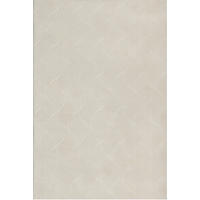 KURZFLORTEPPICH Antirutsch Geometrisch DALAR Polypropylen Creme 140 x 200 cm - Beige, Textil (140/200cm) - KADIMA DESIGN