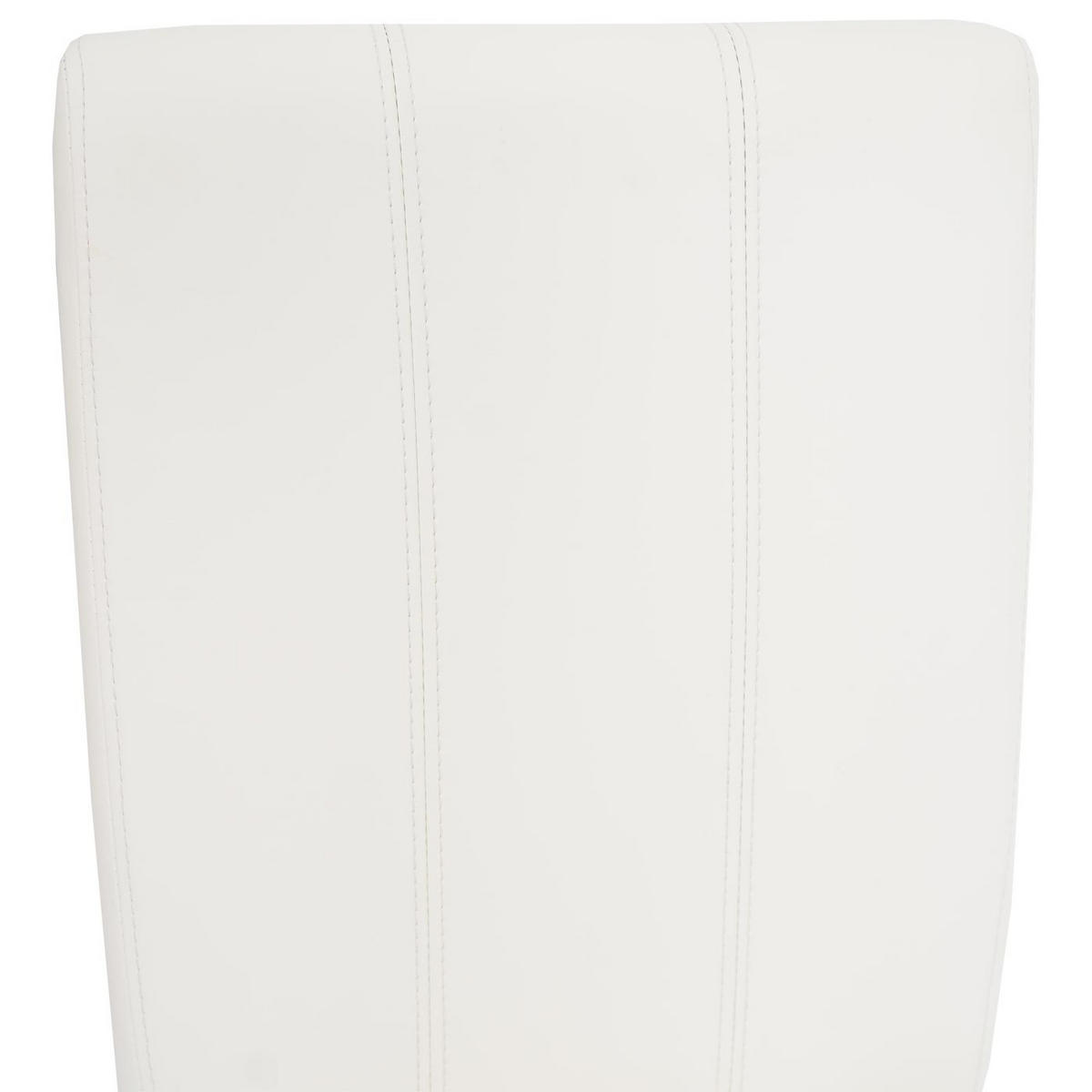 JEDILNIŠKA STOL O65D Bela - bela, tekstil (40/88/55cm) - MCW