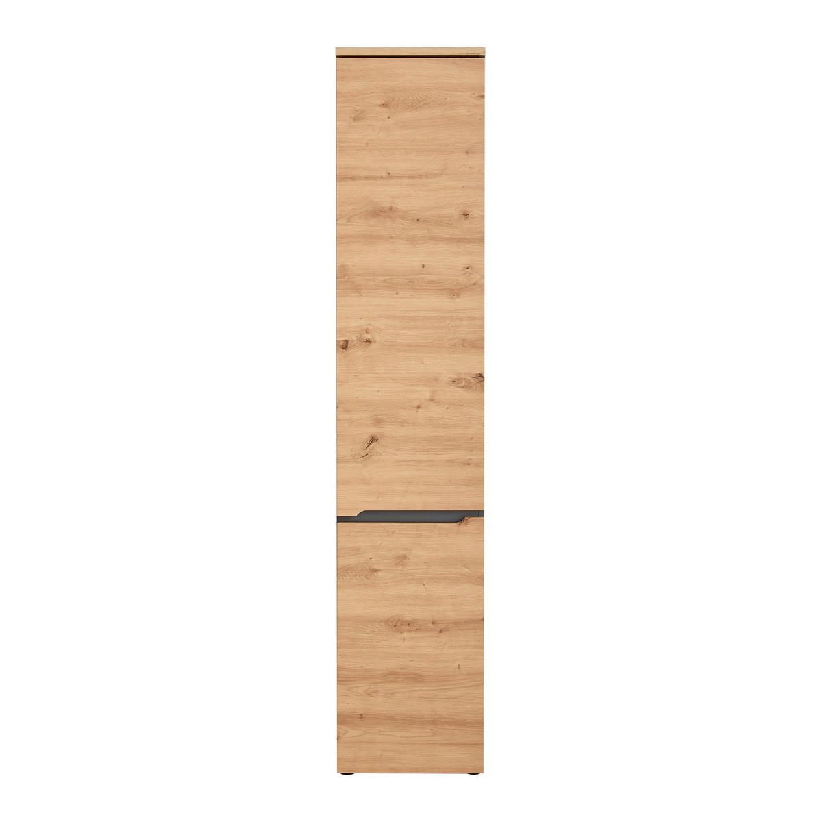 HOCHSCHRANK Memphis Artisan Eiche/Grau - Eiche Artisan, Holzwerkstoff (40/195/31cm) - Mömax