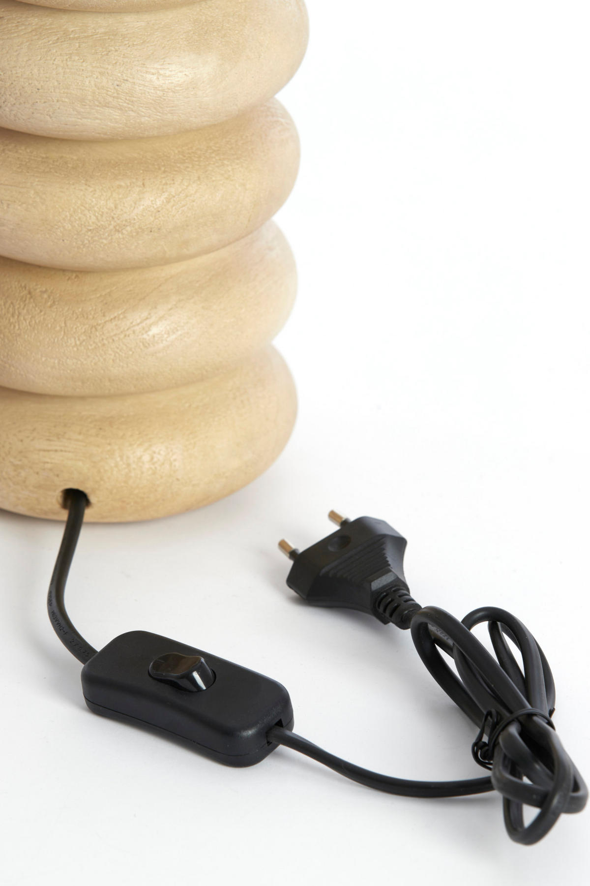 LAMPENFUSS Budongo Braun Ø12/21 cm - Braun, Holz (12/12/21cm) - Light & Living