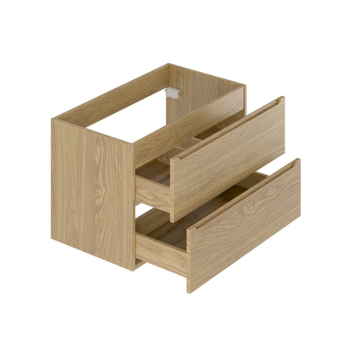 SKRINKA POD UMÝVADLO 80.6cm Viggo Drevo - hnedá, kompozitné drevo (80.6/52.2/46.5cm) - Petits-meubles