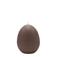 EIKERZEN Mocca, 60 x Ø 45 mm, 6 Stück - Mokka, Paraffin (4.5/6/6cm) - Kopschitz Kerzen
