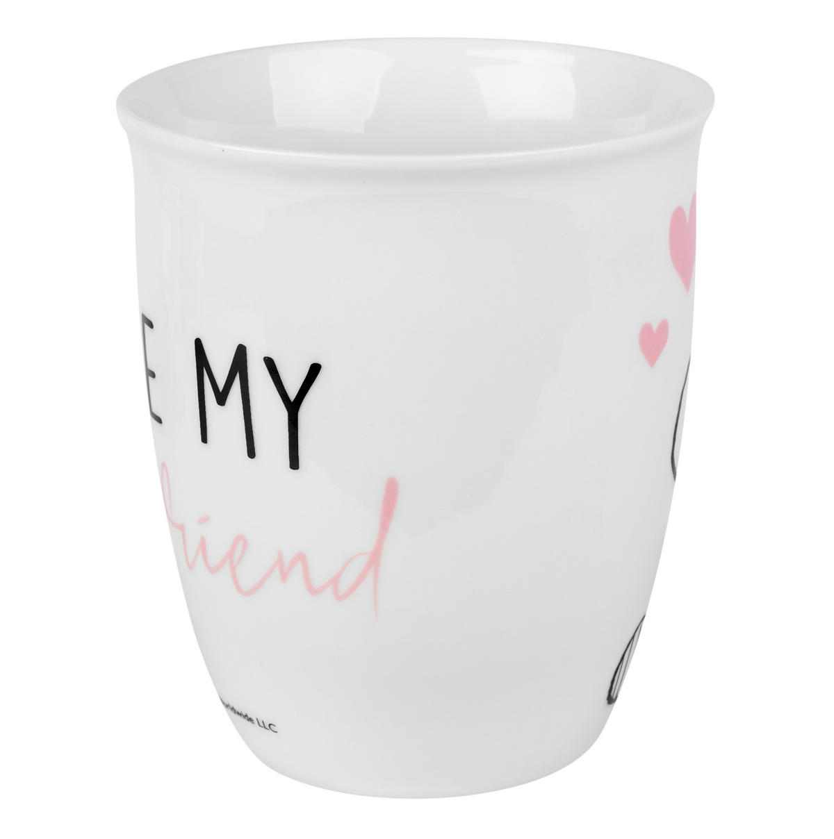 KAFFEEBECHER The Peanuts Snoopy You´re my best friend Weiß 280 ml - Weiß, Keramik (0.28L) - United Labels