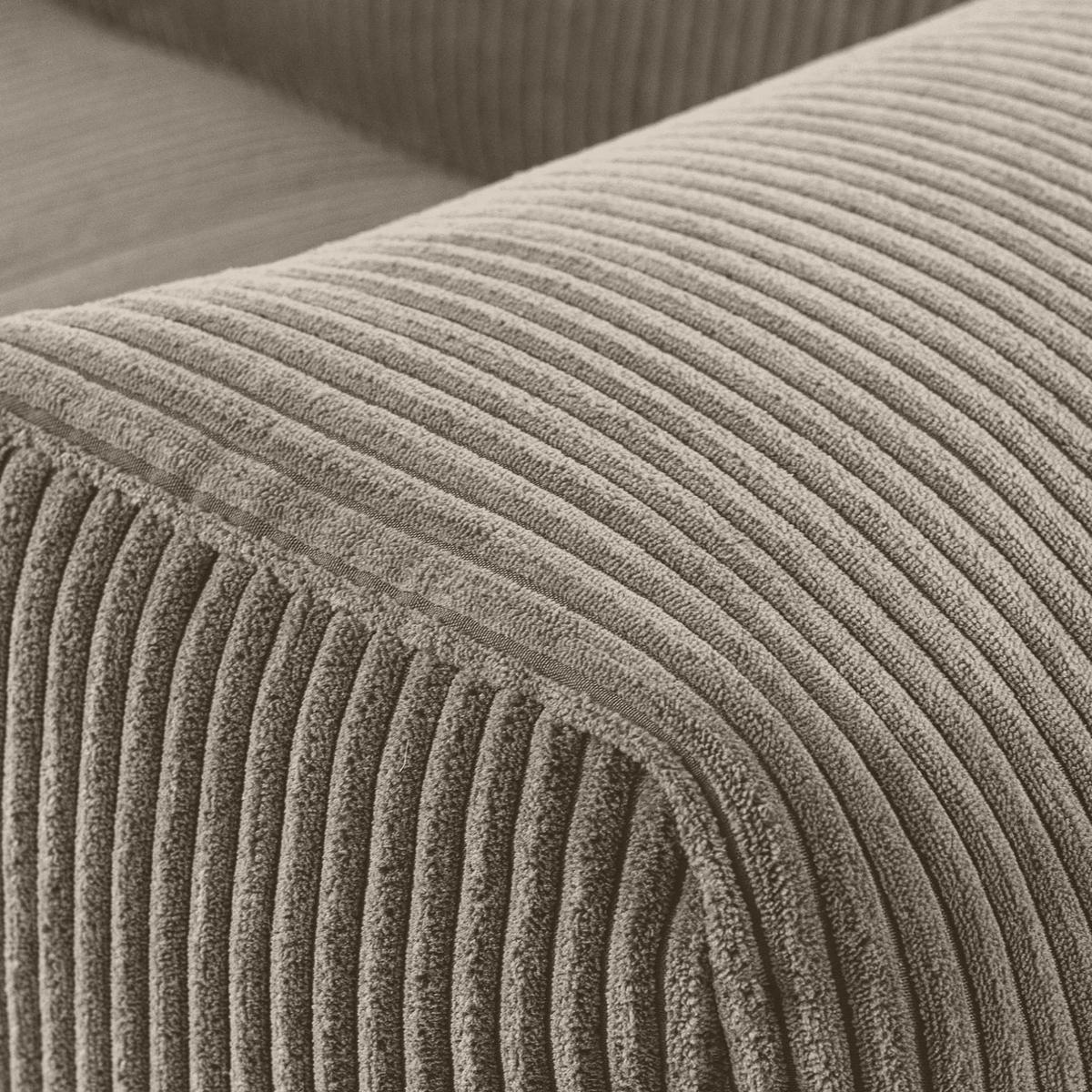 SESSEL BUFFO , Beige - Beige, Textil (130/73/96cm) - KONSIMO®