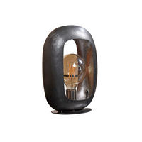TISCHLEUCHTE Arh Schwarz 10/27/35 cm - Schwarz, Metall (10/27/35cm) - Hoyz Collection