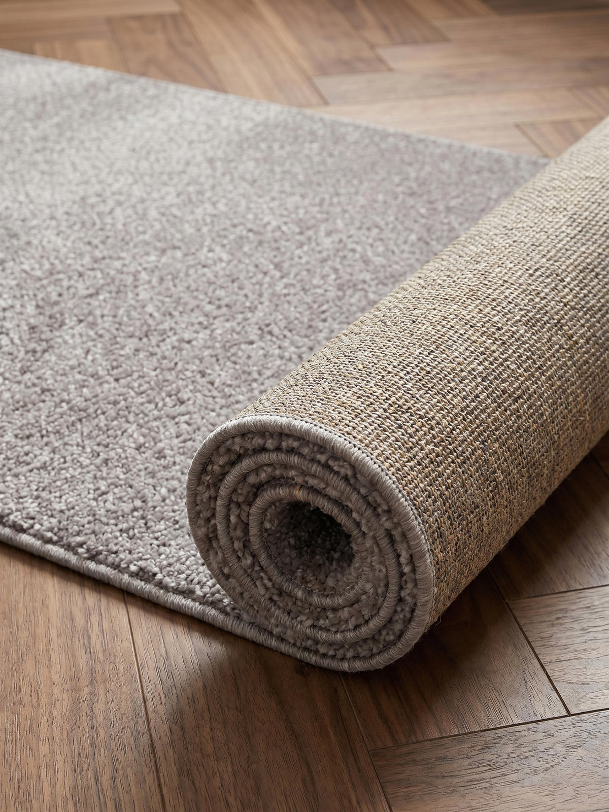 TEPPICH Kurzflor MAIN in Beige, einfarbig, 60 x 100 cm - Beige, Textil (100/60cm) - KADIMA DESIGN