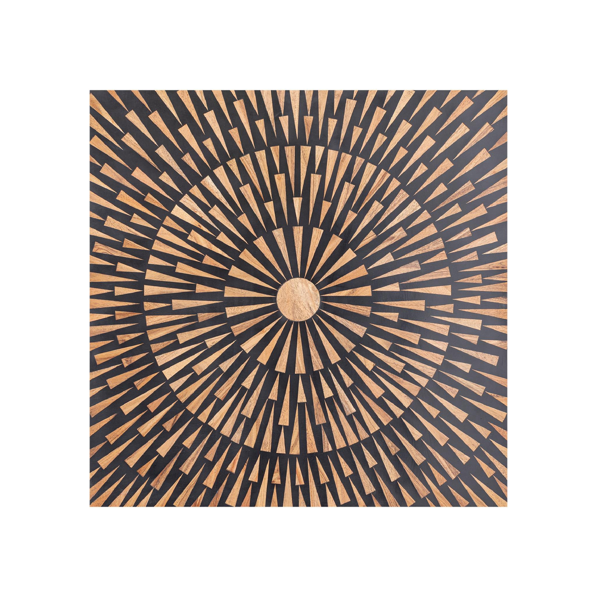 WANDPANEEL Jordie Braun 60/3/60cm - Braun, Holz (3/60/60cm) - PTMD Collection