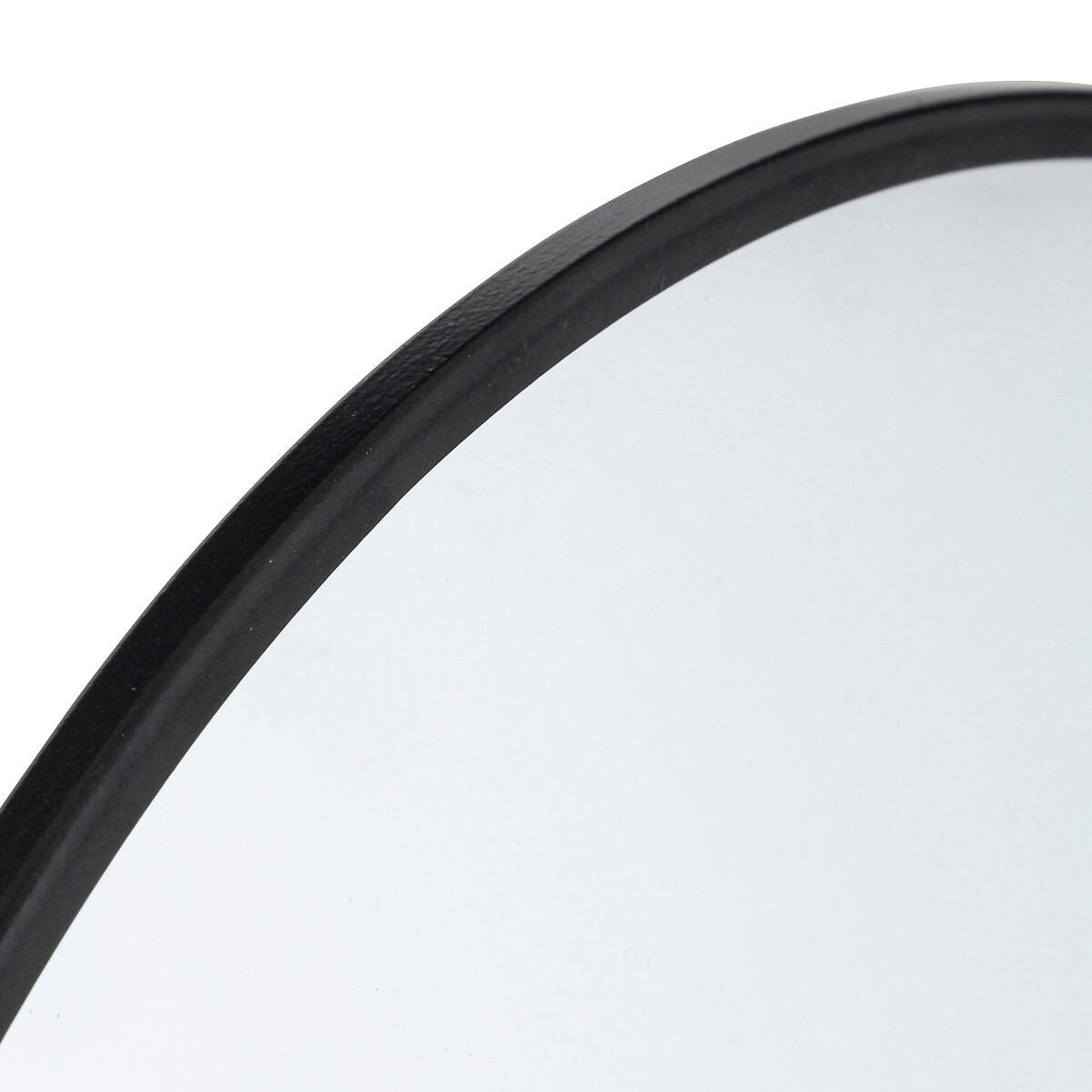 SPIEGEL mit Metallrahmen 38/38/0,8 cm - Schwarz, Metall (38/0.8/38cm) - Atmosphera Createur d´interieur