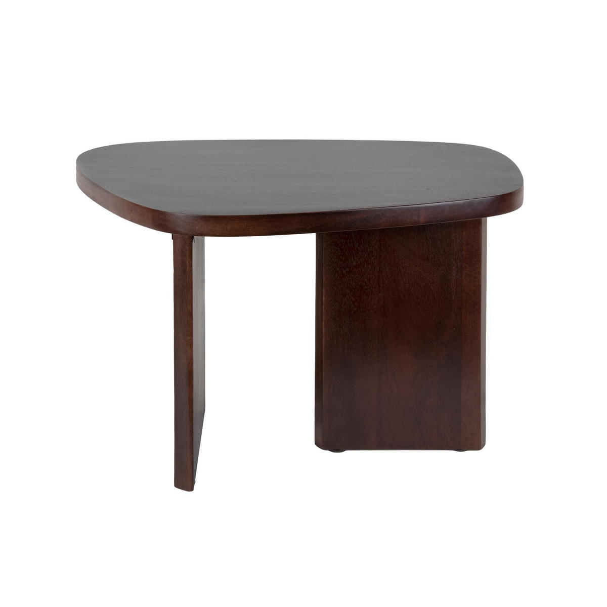 BEISTELLTISCH Organic Braun 60.5/40/38 cm - Braun, Holz (60.5/40/38cm) - Leitmotiv