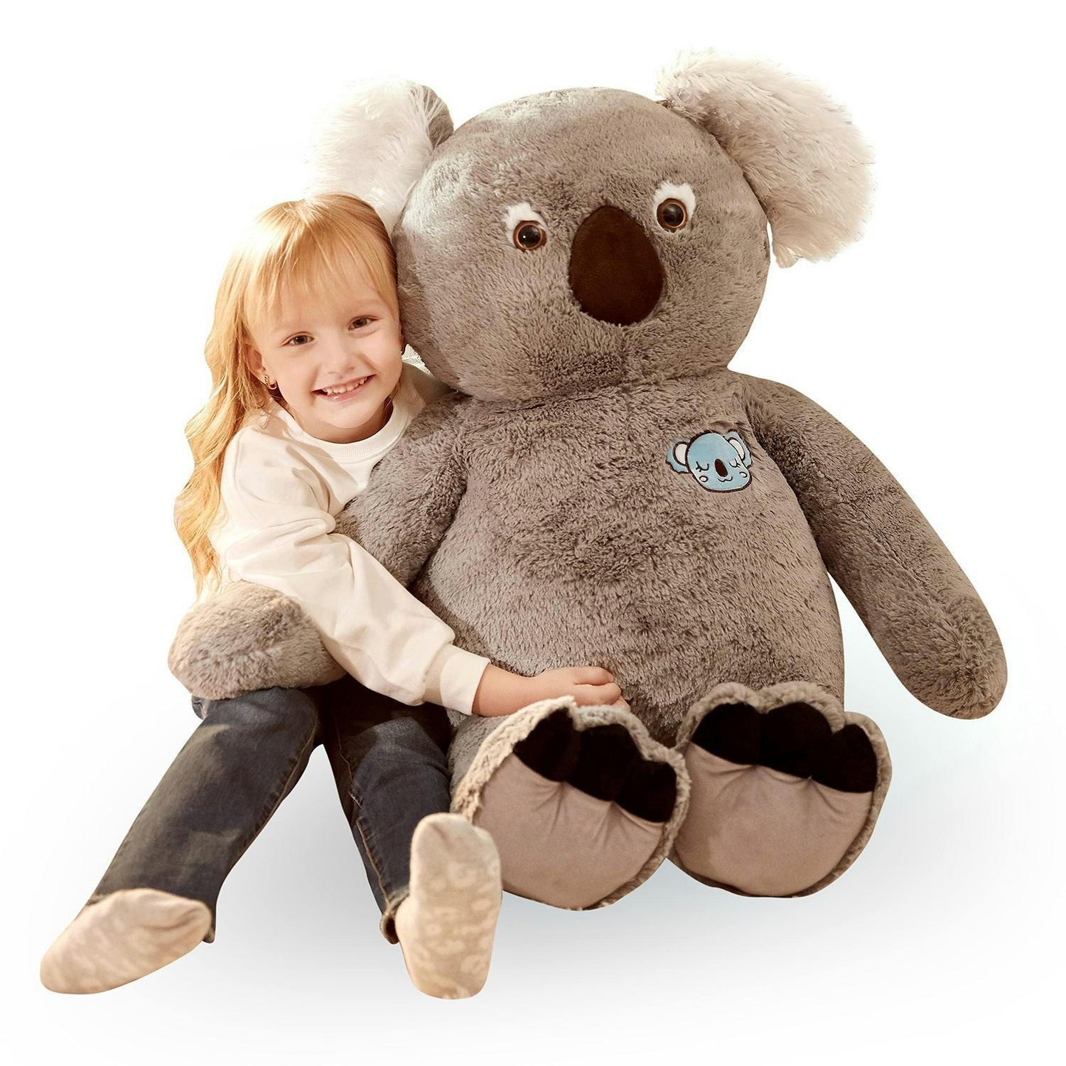 STOFFTIER Koala 78 cm - Grau, Textil (47/78cm)