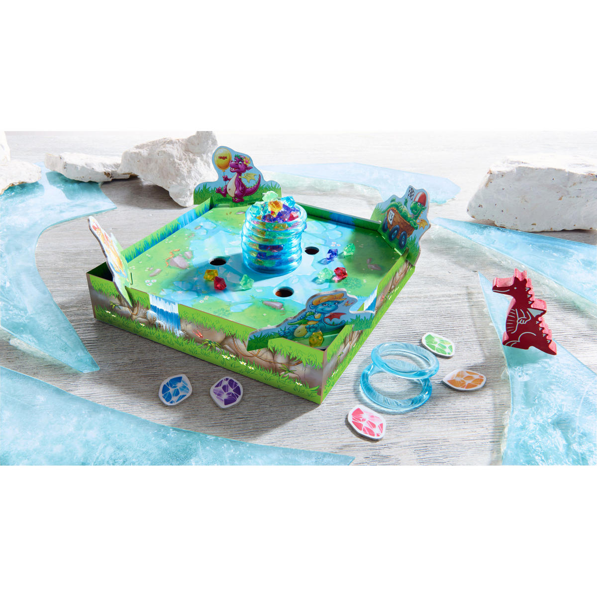 KINDERSPIEL Funkelschatz, Kinderspiel des Jahres 2018 - Multicolor, Naturmaterialien (22.4/22.4cm)
