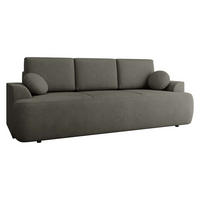 SCHLAFSOFA Velo - Schwarz/Braun, Holz/Kunststoff (248/94/110cm) - MIRJAN24