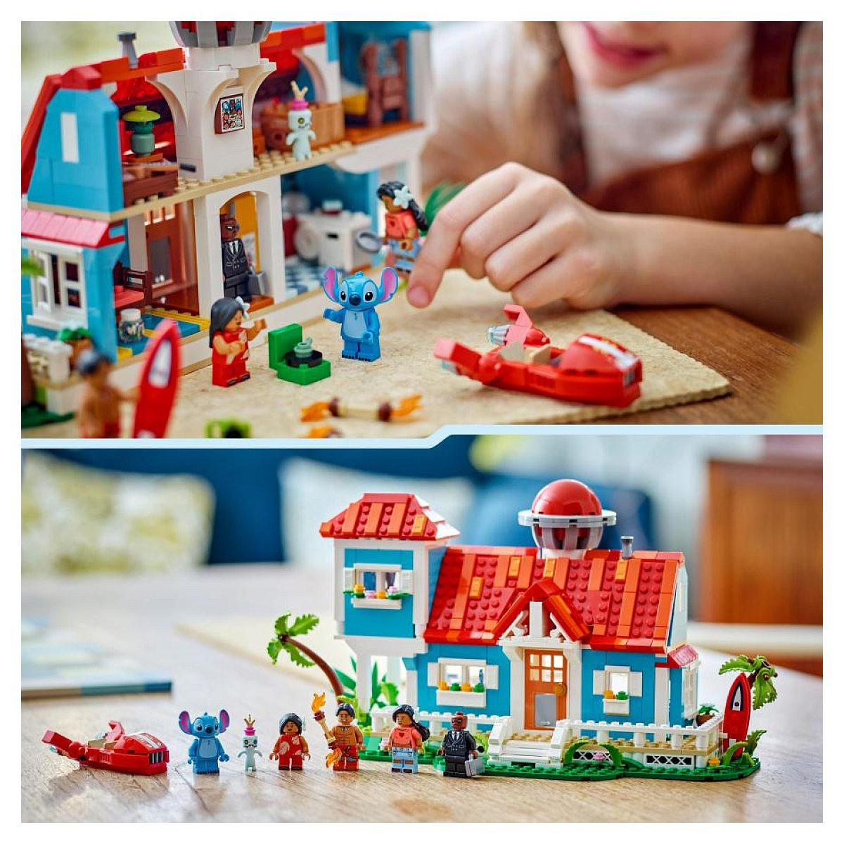 KLEMMBAUSTEINE Disney Classic Lilo - Rot, Kunststoff (7/26/38cm) - Lego